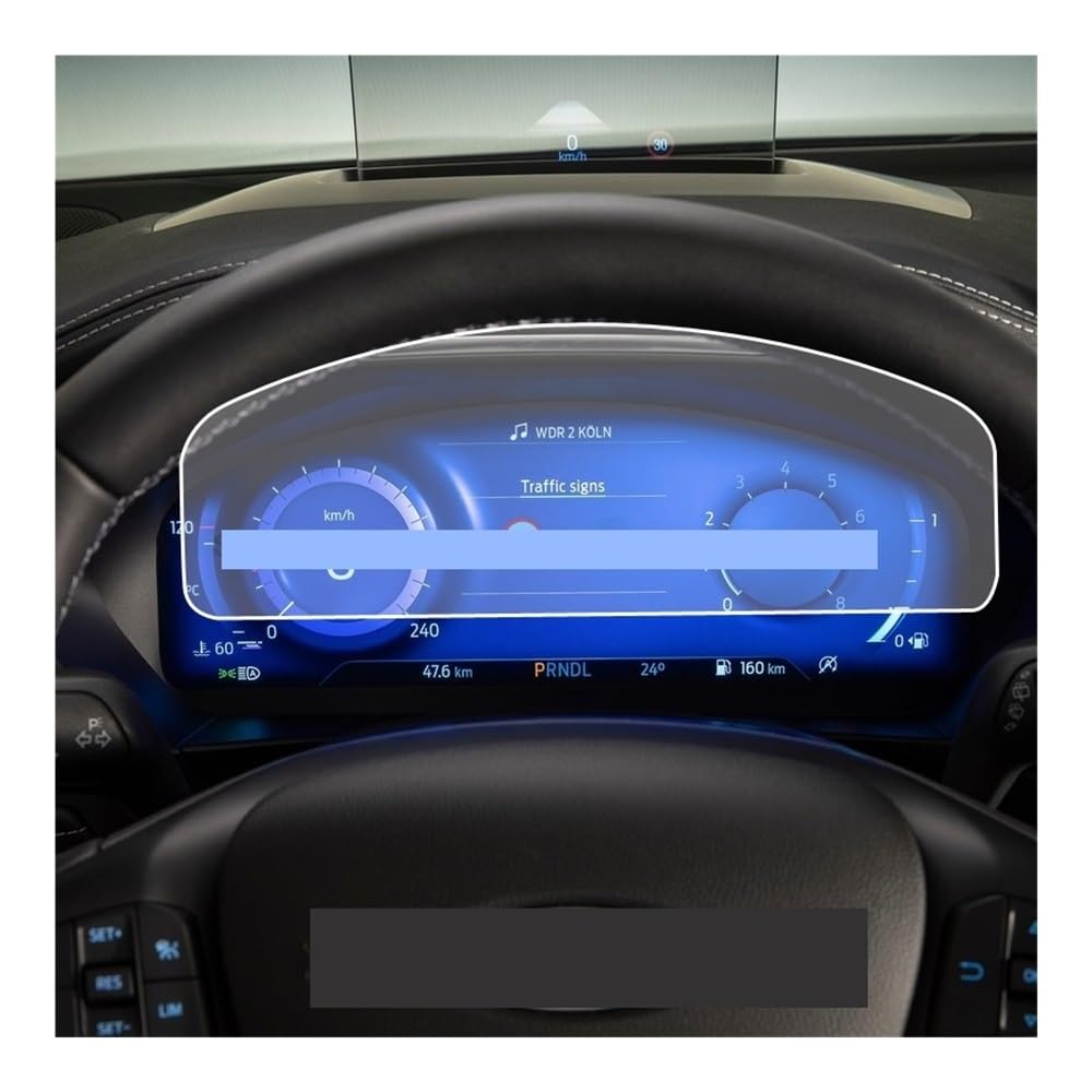 Displayschutzfolie Folie TPU Film Screen Protector Für Ford Für Focus 2023 Auto Instrument Panel Schutz Dashboard Center Control von FALELELV