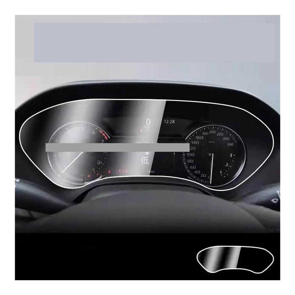 Displayschutzfolie Folie TPU Schutz Film Für Cadillac Für CT4 Für XT4 2018-2023 Auto Innen Instrument Panel Membran Bildschirm von FALELELV