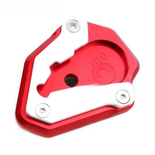 FALELELV Side Ständer Pad Für D&ucati 848 1098 1199 Motorrad Kickstand Fuß Seitenständer Verlängerung Pad Stützplatte Vergrößern von FALELELV