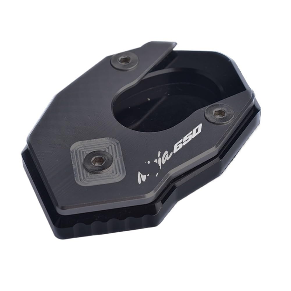 FALELELV Side Ständer Pad Für K&awasaki NINJA650 2013-2018 Ninja 650 Motorrad Kickstand Fuß Seite Stehen Verlängerung Pad Unterstützung Platte Vergrößern Stehen von FALELELV