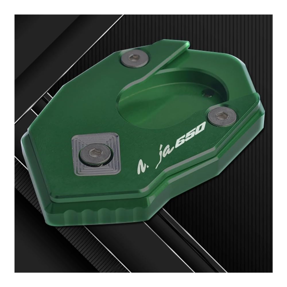 FALELELV Side Ständer Pad Für K&awasaki NINJA650 2013-2018 Ninja 650 Motorrad Kickstand Fuß Seite Stehen Verlängerung Pad Unterstützung Platte Vergrößern Stehen von FALELELV