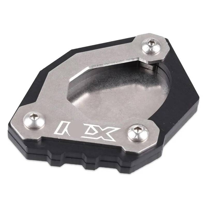 FALELELV Side Ständer Pad KLX125 2010-2016 Motorrad CNC Kickstand Fuß Seite Stehen Verlängerung Pad Unterstützung Platte Für K&awasaki KLX125 klx125 2015 2014 2013 von FALELELV