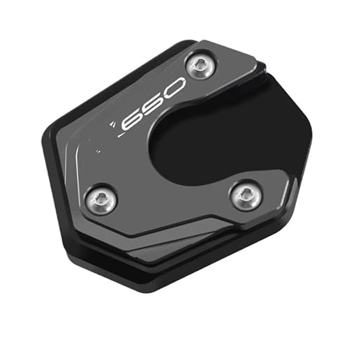 FALELELV Side Ständer Pad Z650 Z650rs Z800 Motorrad Seitenständer Verlängerungsplatte Ständer Vergrößern Pad Zubehör Für K&awasaki Z650 17-24 Z650RS 21-24 Z800 13-16 von FALELELV