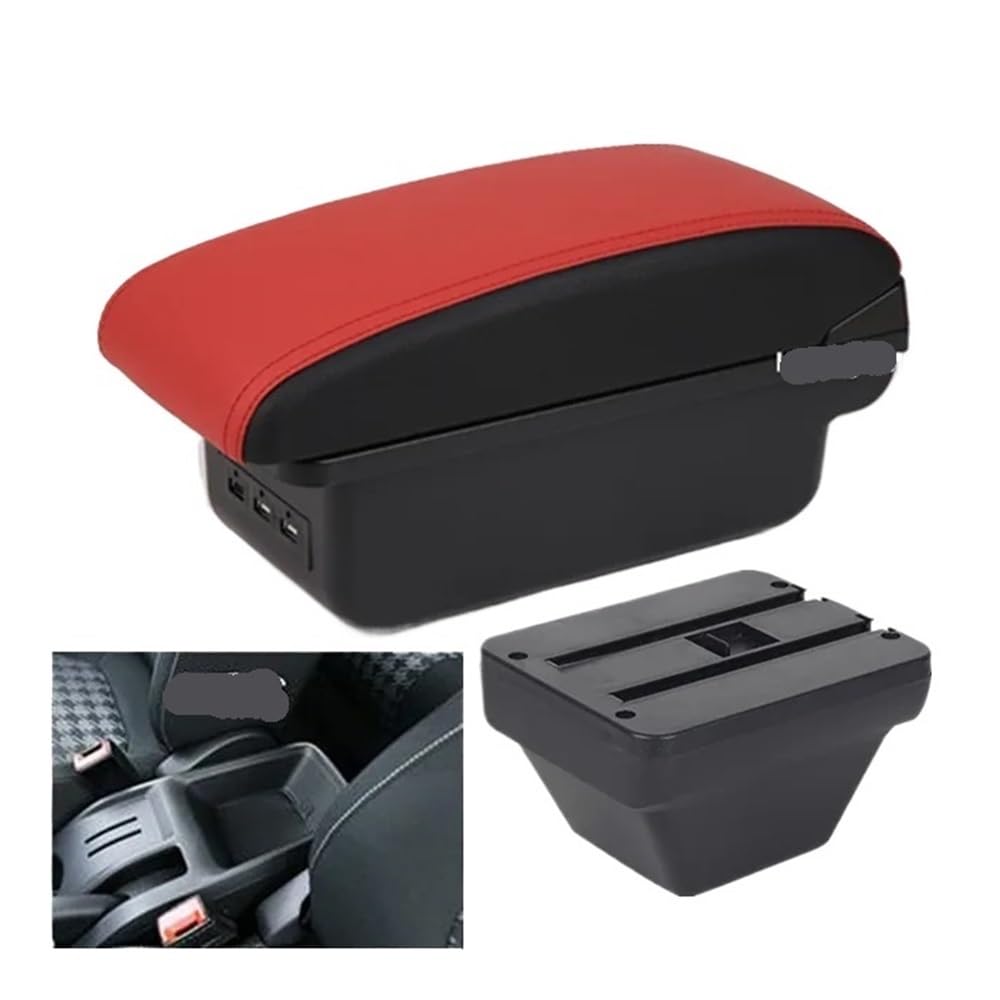 Mittelkonsole Armlehne Für MG Für ZS 2007-2023 Car Center Console Aufbewahrungsbox Armlehne Auto Armlehne Box von FALELELV