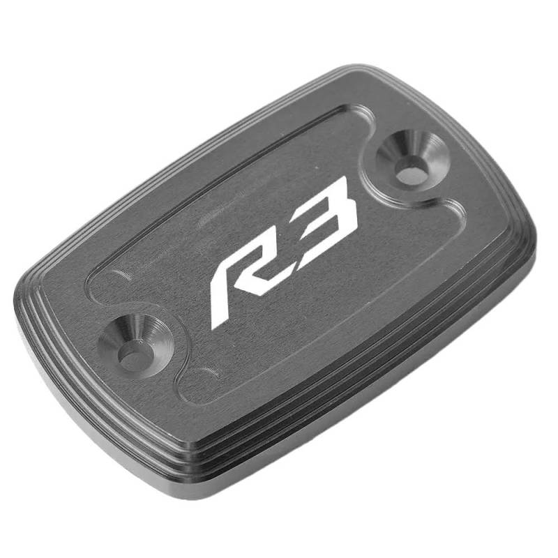 Ölbehälter Abdeckung R300 Motorölfilter-Abdeckkappe Für YZFR3 YZFR25 R250 2015–2016, Aluminium-Bremsflüssigkeitsdeckel, Hauptzylinder-Reservoir-Abdeckung von FALELELV