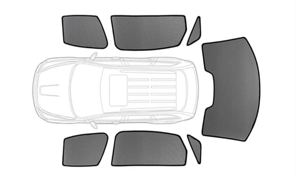 Sonnenschutz Auto Auto Fenster Sonnenschirm Für Ford Für Focus Für Limousine Für MK2 2004-2010 Vorhang Mesh Frontscheibe Rahmen Vorhang Sonnenblende von FALELELV