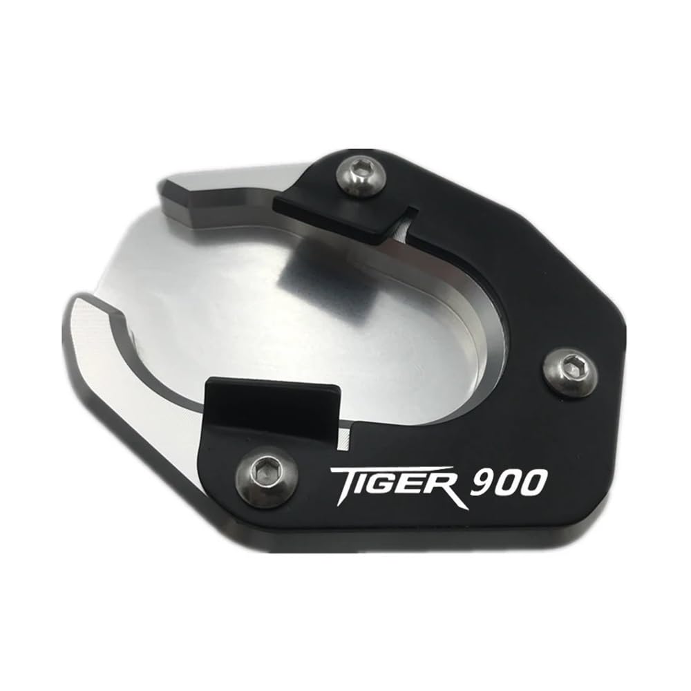 Seitenständervergrößerung Für Tr&iumph Tiger 900 Tiger 900 GT GT PRO Tiger 900 GT Low Tiger 850 Sport Ständer Fuß Seitenständer Verlängerung Stützplatte Pad von FALESHENG