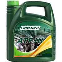 FANFARO Automatikgetriebeöl ATF III FF8603-4  VW,AUDI,MERCEDES-BENZ,GOLF I Cabriolet (155),GOLF II (19E, 1G1),GOLF III (1H1),Golf III Cabrio (1E7) von FANFARO