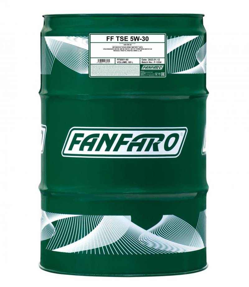 Fanfaro TSE 5W-30 Motoröl 60l von FANFARO