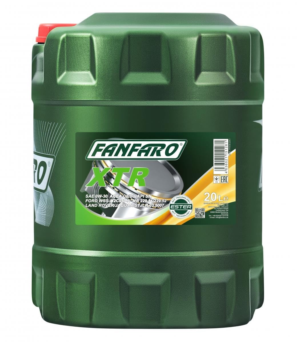 Sct - Mannol FF6726-20 - Motoröl von FANFARO