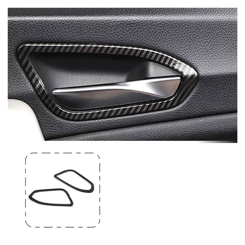 Auto Interieur Für 1 2 Serie F20 F21 2012-2019 Auto Innen Tür Griff Fangen Abdeckung Schüssel Rahmen Carbon Fiber Textur Innen Trim Auto Innenraum von FANGYID