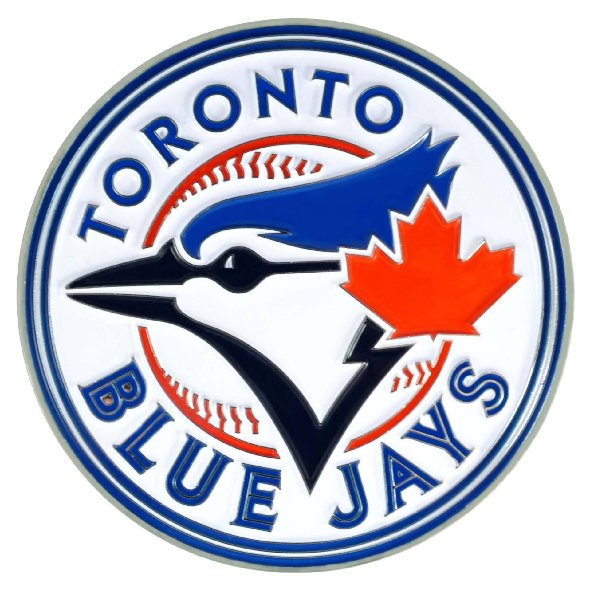 FANMATS 26741 Toronto Blue Jays 3D-Farbmetall-Emblem, gestanztes Team-Logo, Auto-Emblem von FANMATS