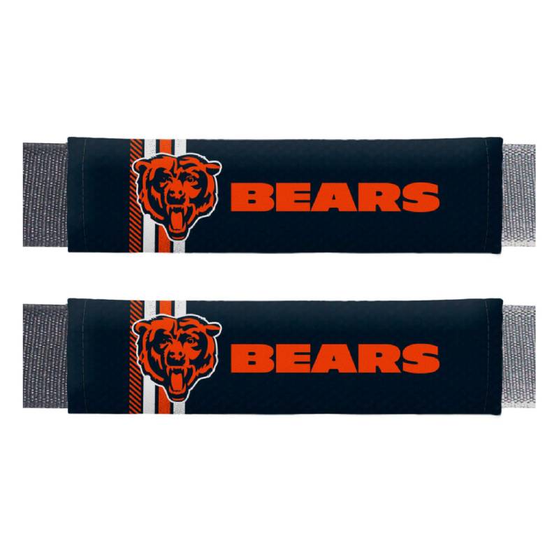 FANMATS 32089 Chicago Bears Team Color Rally Gurtpolster – 2 Stück von FANMATS