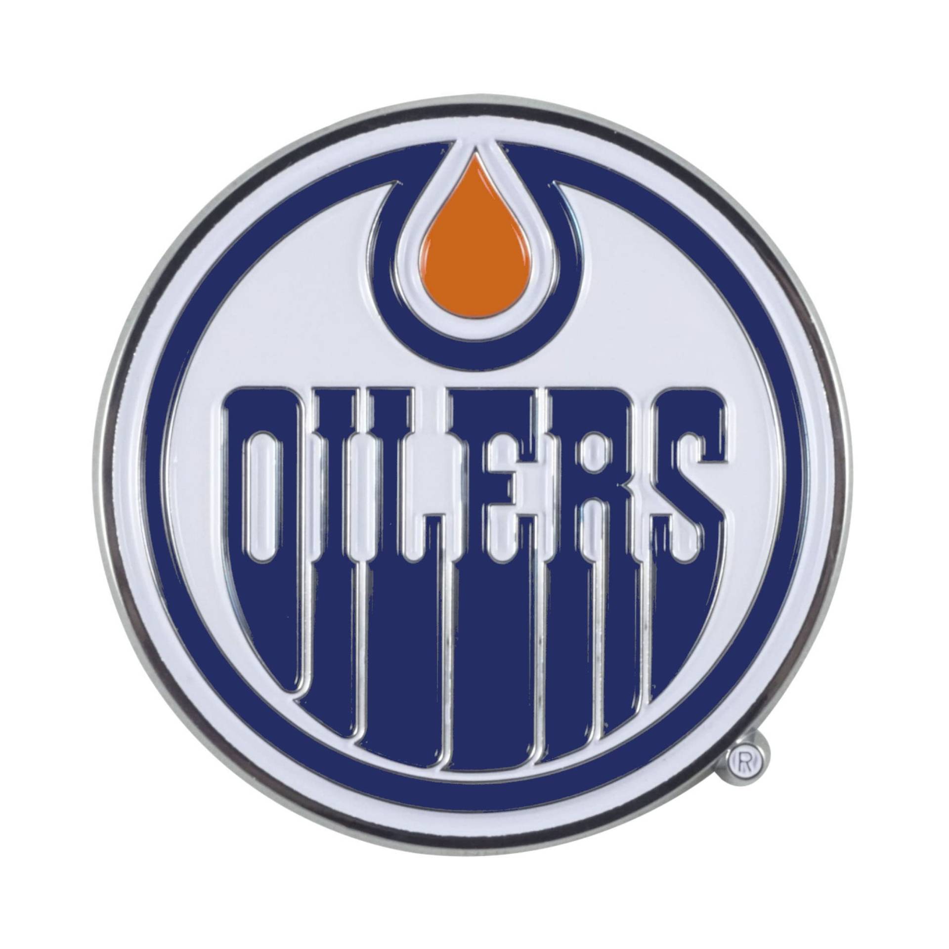 FANMATS NHL - Edmonton Oilers Color Emblem 3"x3.2" von FANMATS