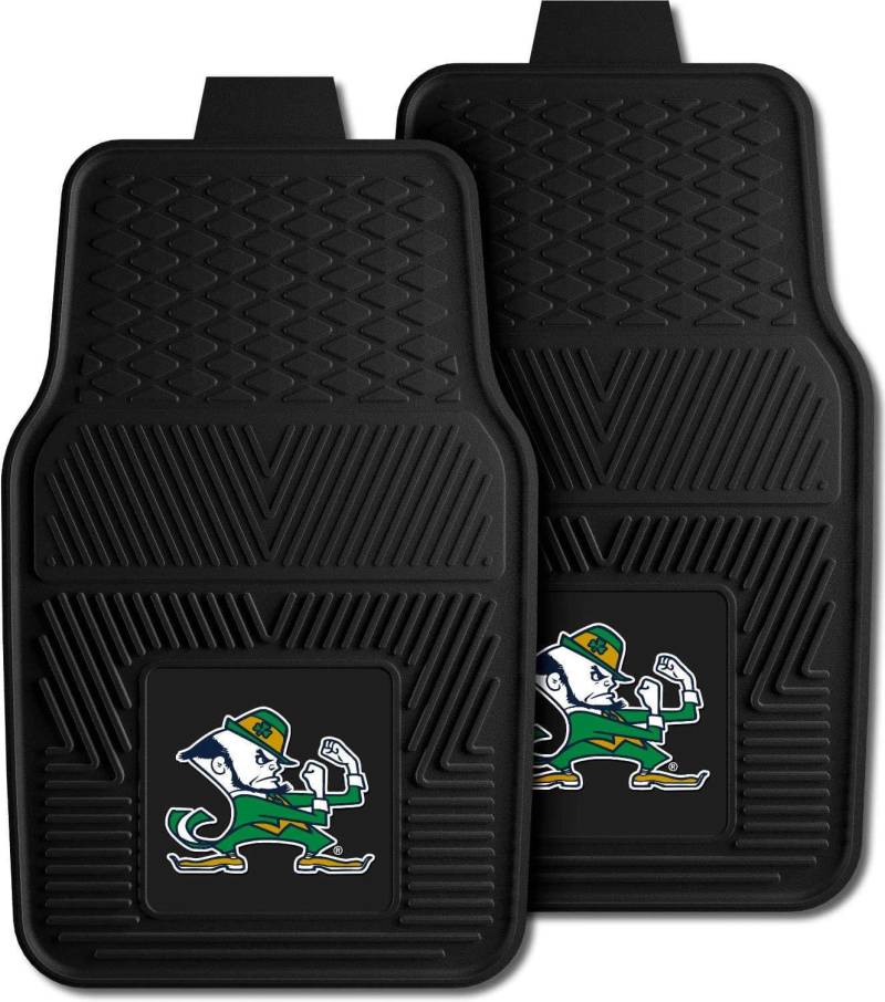 Fanmats Notre Dame Fighting Irish Heavy Duty Vinyl Car Mats von FANMATS