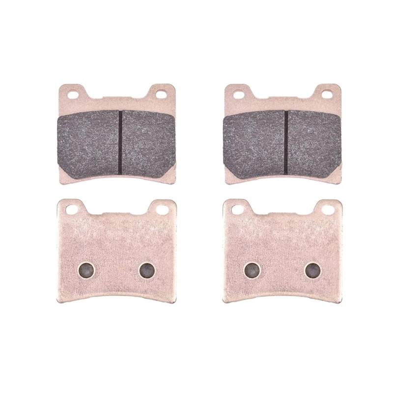 1Pair/2Pair Heckbremsbeläge Disc-Tabletten for BT1100 Bulldog BT 1100 02-06 YZF1000R Thunderace 1996-02 YZF1000 YZF 1000 R(2pairs copper based) von FANYIORG