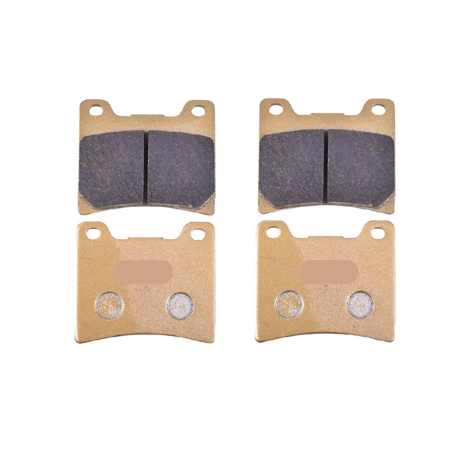 1Pair/2Pair Heckbremsbeläge Disc -Tabletten for FJ1200 3CV 3xW Typ FJ 1200 1300 FJ1200A ABS Modell XJR1300 Alle Modelle 1200cc(2pair ceramic) von FANYIORG