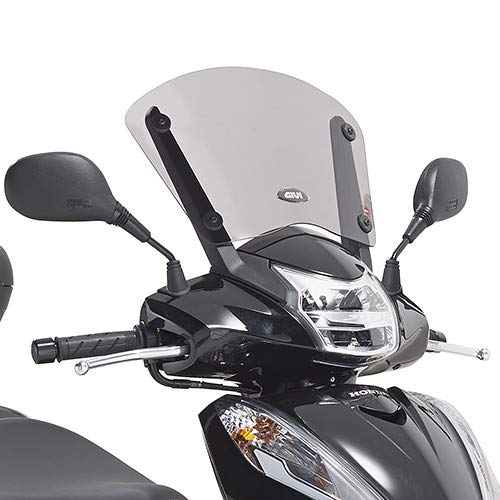 D1143S|237 Windschutzscheibe Visier Windschutz GIVI kompatibel mit Honda SH 300 i 2018 Motorrad Scooter von FAR