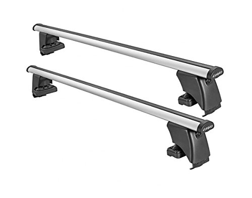 FARAD 92831/120 + BS57 - DACHTRÄGER Aluminium FÜR Fahrzeuge OHNE RELING von Farad