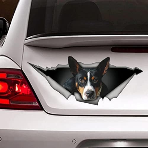 2PCS Hundewagenaufkleber, Hundeaufkleber, Hundeaufkleber, Auto -Aufkleber, Lustiger Aufkleber, Laptop -Aufkleber, 3D -Aufkleber -Dekorationsaufkleber -Aufkleber Lustiger Auto -Stoßfänger Aufkleber von FASTLATE