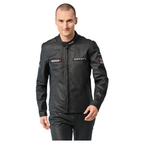 Fastway Fashion Men 201 Lederjacke Schwarz von Fastway