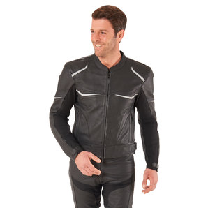 Fastway Sport Men 191 Lederkombijacke Schwarz von Fastway