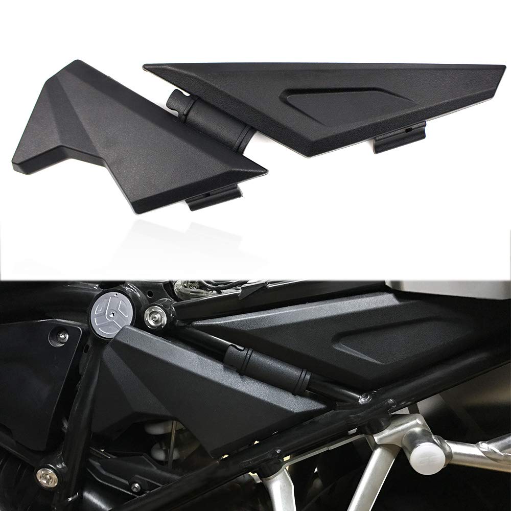 Motorrad-Seitenabdeckungsschutz für den Beifahrersitz, Infill Trim Panel Frame Guard Protection Decoration Kit für B.M.W R1200GS R 1200 GS LC ADV 2013-2019 R1250GS R 1250 GS Adventure 2019-2023 von FATExpress