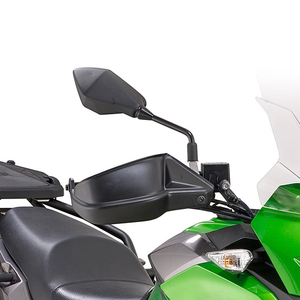 FATExpress Motorrad Lenker Handbürstenschutz Handschutz Bremskupplungsschutz Windabweiser für Versys X-300 X300 X 300 Versys-X 300 Versys-X300 VersysX300 2017 2018 2019 2020 2021 2022 2023 von FATExpress