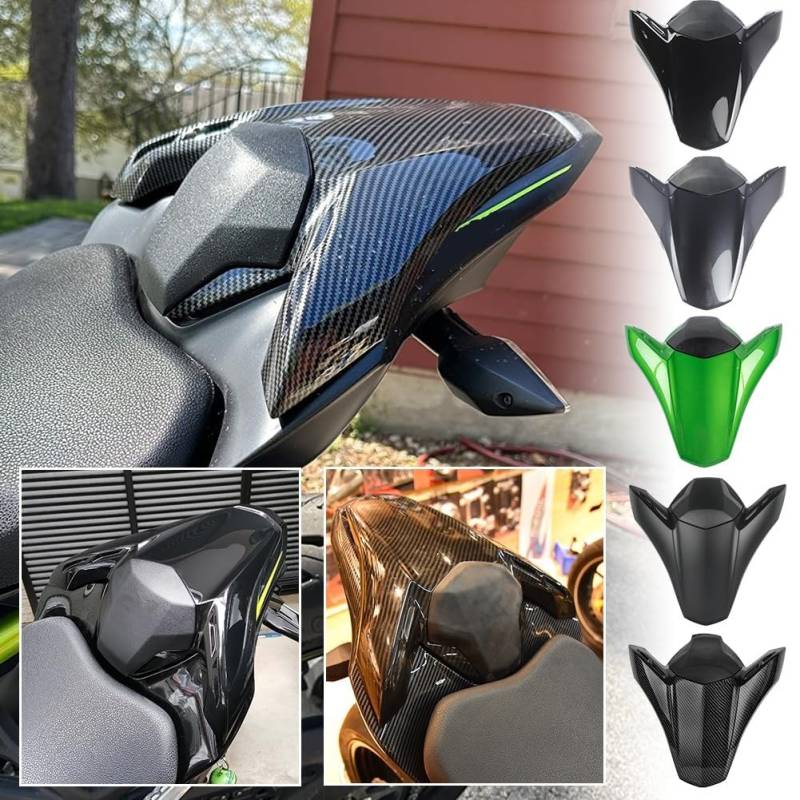 Motocicleta Z 900 pasajero trasero Pillion Solo asiento cubierta carenado cola sección para K.awasaki Z900 Z-900 ABS accesorios de motocicleta piezas 2017 2018 2019 2020 2021 2022 2023 17-23 (negro) von FATExpress