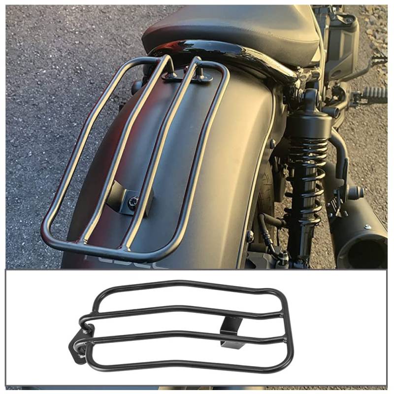 Motorrad Gepäckträger Top Case Halter Träger Stützkorb Halterung Adapter für H.onda Rebel CMX 500 300 CMX500 CMX300 Rebel500 Rebel300 2017 2018 2019 2020 2021 2022 2023 Zubehör von FATExpress