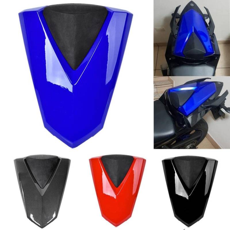 Motorrad-Hintersitz-Sozius-Solo-Sitzabdeckung, Hart-ABS-Motorverkleidung, Heckabdeckung für Ya.maha R3 R25 YZF-R3 YZF-R25 MT 03 MT03 MT-03 2013 2014 2015 2016 2017 2018 2019 2020 (Kohlefaser-Look) von FATExpress