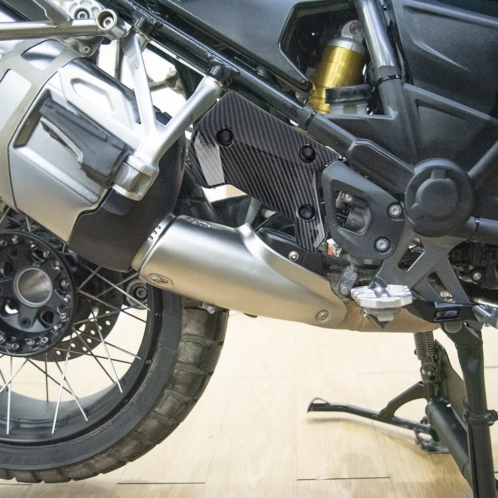 Motorradrahmenfüllung Seitenverkleidungsset Schutzfolie Schutzabdeckung für B.M.W R1200GS R1200 GS R 1200 GS Adventure/EXC/Rallye 2013-2021 R1250GS R1250 GS R 1250 GS/ADV/HP 2019-2022 (Carbon Look) von FATExpress