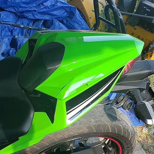 Motorrad-ABS-Beifahrer-Sozius-Rücksitz-Solo-Sitzabdeckung für Ninja 250 250R 300 300R Ninja250 Ninja300 EX300 EX300R Z250 Z300 2013 2014 2015 2016 2017 2018 2019 Teile (Grün) von FATExpress