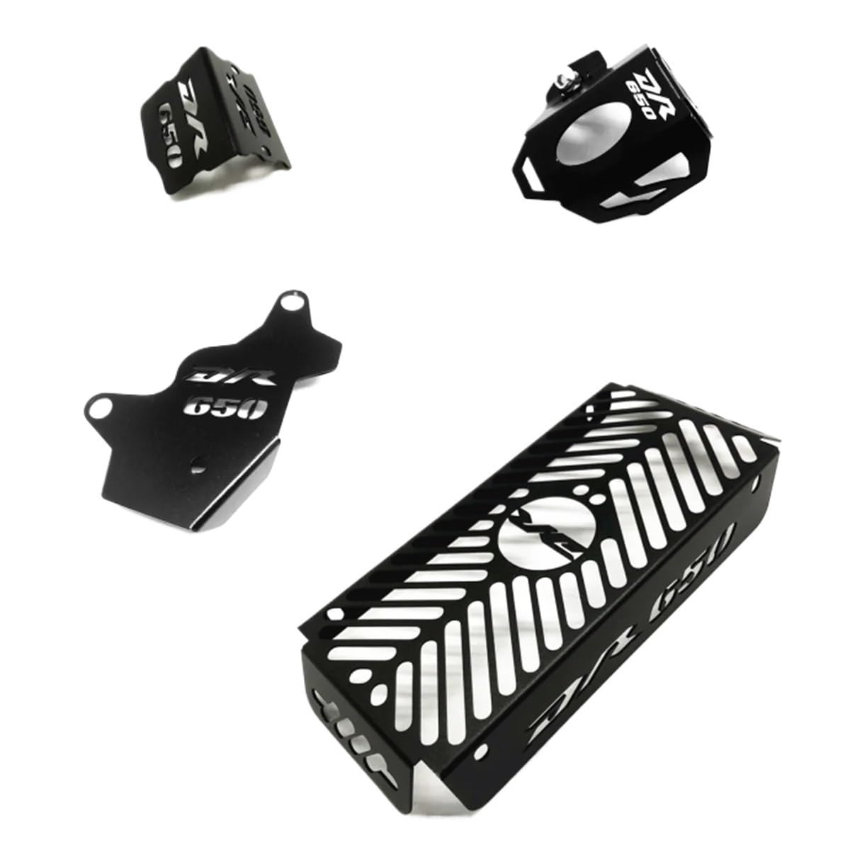 Motor Kühlerblende Abdeckung Vorne Bremssattel Kühlergrill Reservoir Schutz Protector Kühlergrill Schutz Für DR 650 DR650 S DR650SE 1996-2021 von FAUXIWS