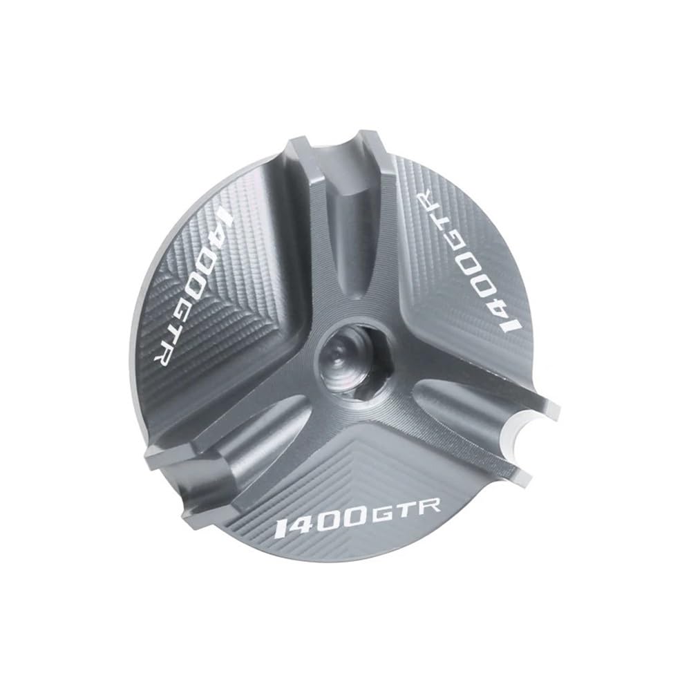 Öleinfülldeckel Stecker Abdeckung Motorrad-Motoröl-Einfülldeckel-Schraube, CNC-Aluminiumlegierung, Tankdeckel, Öldeckel, Schutzteile Für GTR1400 Öleinfülldeckel Stecker Abdeckung Motorrad-Motoröl-Einfülldeckel-Schraube, CNC-Aluminiumlegierung, Tankdeckel, Öldeckel, Schutzteile Für GTR1400 von FAUXIWS
