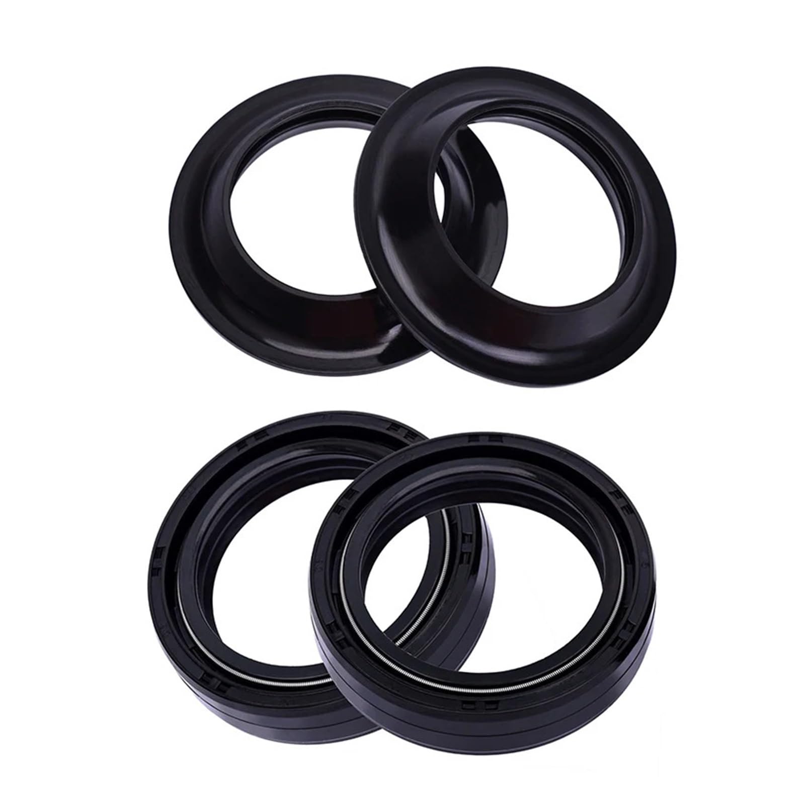 35x48x11 35 * 48 Motorrad Gabel Öl Dichtung 35 48 Staub Abdeckung for Ya-ma XT200 XT250 XT 200 250 RD250 DXE-F YPVS RD 250 RD250D(2pcs seal 2pcs cover) von FBBBKKML