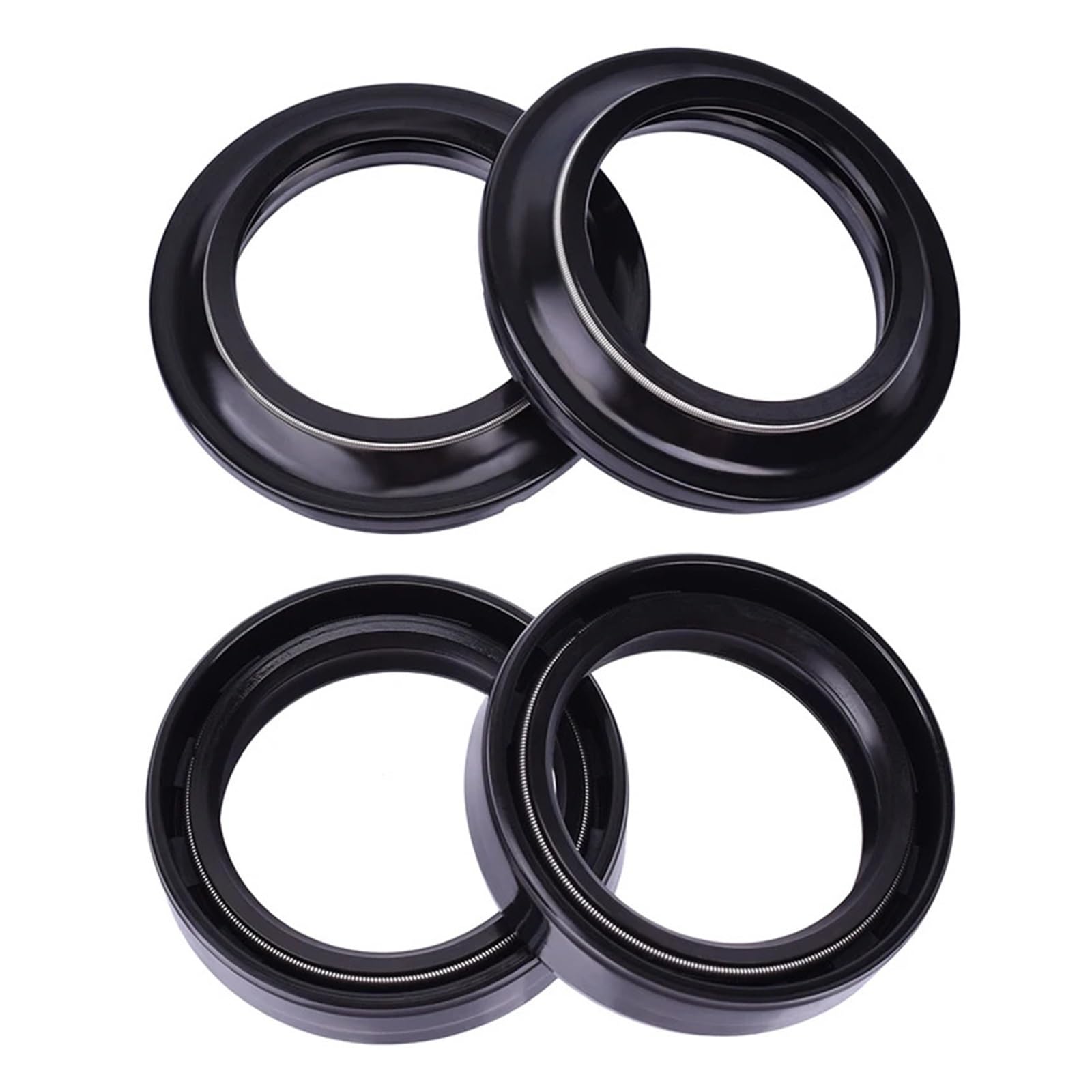 36x48x11 Motorrad Gabel Öl Dichtung 36 48 Staub Abdeckung for YA-MA XT125R XT125 XT125X XT 125 R BH XV535 Virago XV 535 XJ750R(2pcs Seal 2pcs Cover) von FBBBKKML