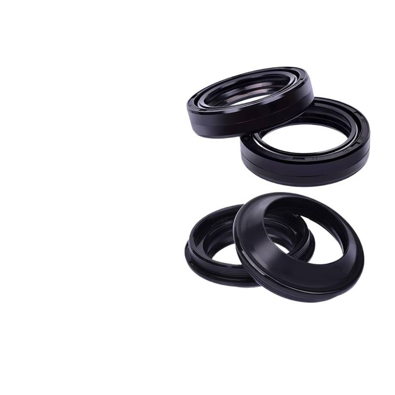 37x50x11 Motorrad Gabel Öl Dichtung 37 50 Staub Abdeckung for Ka-wasa EX Ninja 300 EX300 EN500 EN500B EN 500 B1 EX500 Ninja 500(2pcs oil seal) von FBBBKKML