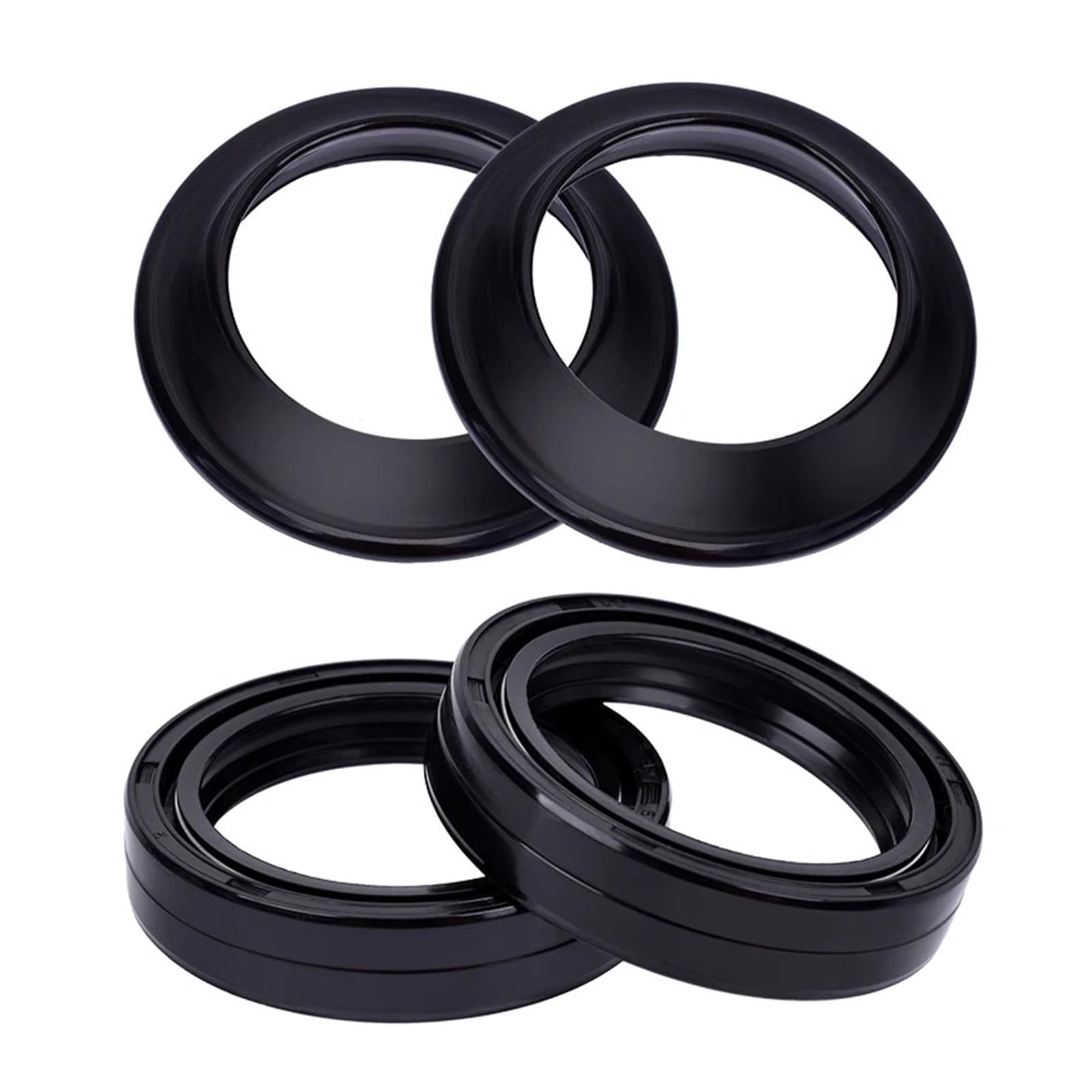 39x52x11 Motorrad Gabel Öl Dichtung 39 52 Staub Abdeckung for YA-MA TZR250 TZR250R 3XV V-Twin USD TZR 250 for Su-zu 51153-19D00(2pcs Seal 2pcs Cover) von FBBBKKML