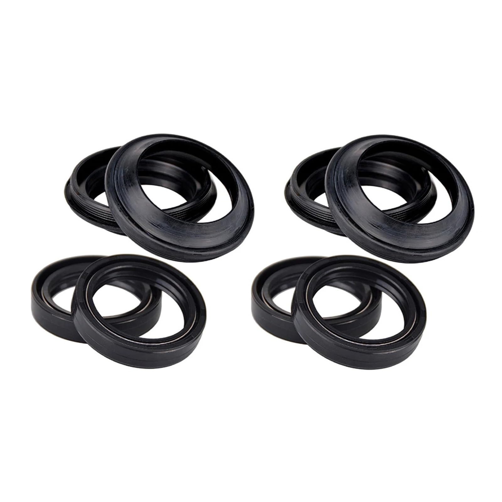 41x54x11 Motorrad Gabel Öl Dichtung 41 54 Staub Dichtung for H-ond VT750DC Schatten Geist 750 VFR750 VT750 SCHWARZ Widow VT VFR 750(4pcs Seal 4pcs Cover) von FBBBKKML