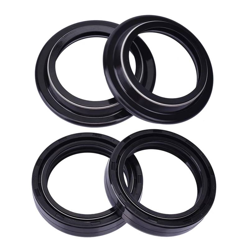 43x54x11 43 54 Gabel Öl Dichtung Staub Abdeckung for Du-katze 796 HYPERMOTARD 848 EVO 1099 STREET FIGHTER 1000 DS 1098 1198 2000-2013(2pcs Oil 2pcs Dust) von FBBBKKML