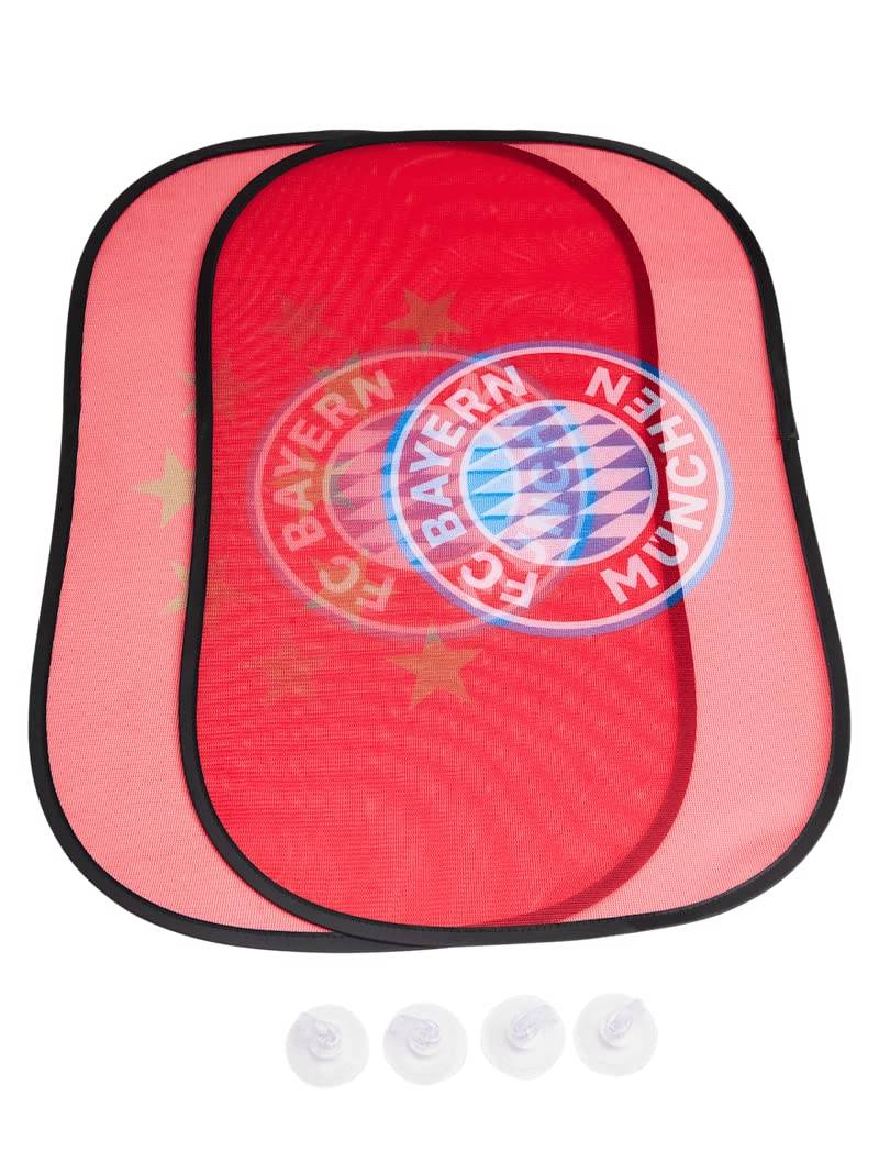 FC Bayern München Sonnenblende | Sonnenschutz | Auto | 2er-Set | Rot von FC Bayern München