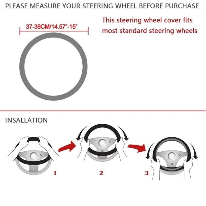 Auto-Lenkradabdeckung Für Toyota Für Fortuner 2016-2019 2021 2022 Für Hilux 2015-2019 2020 2022 Carbon Faser Leder Auto lenkrad Abdeckung Lenkradabdeckung(PERPLE) von FCAPCBMUKW