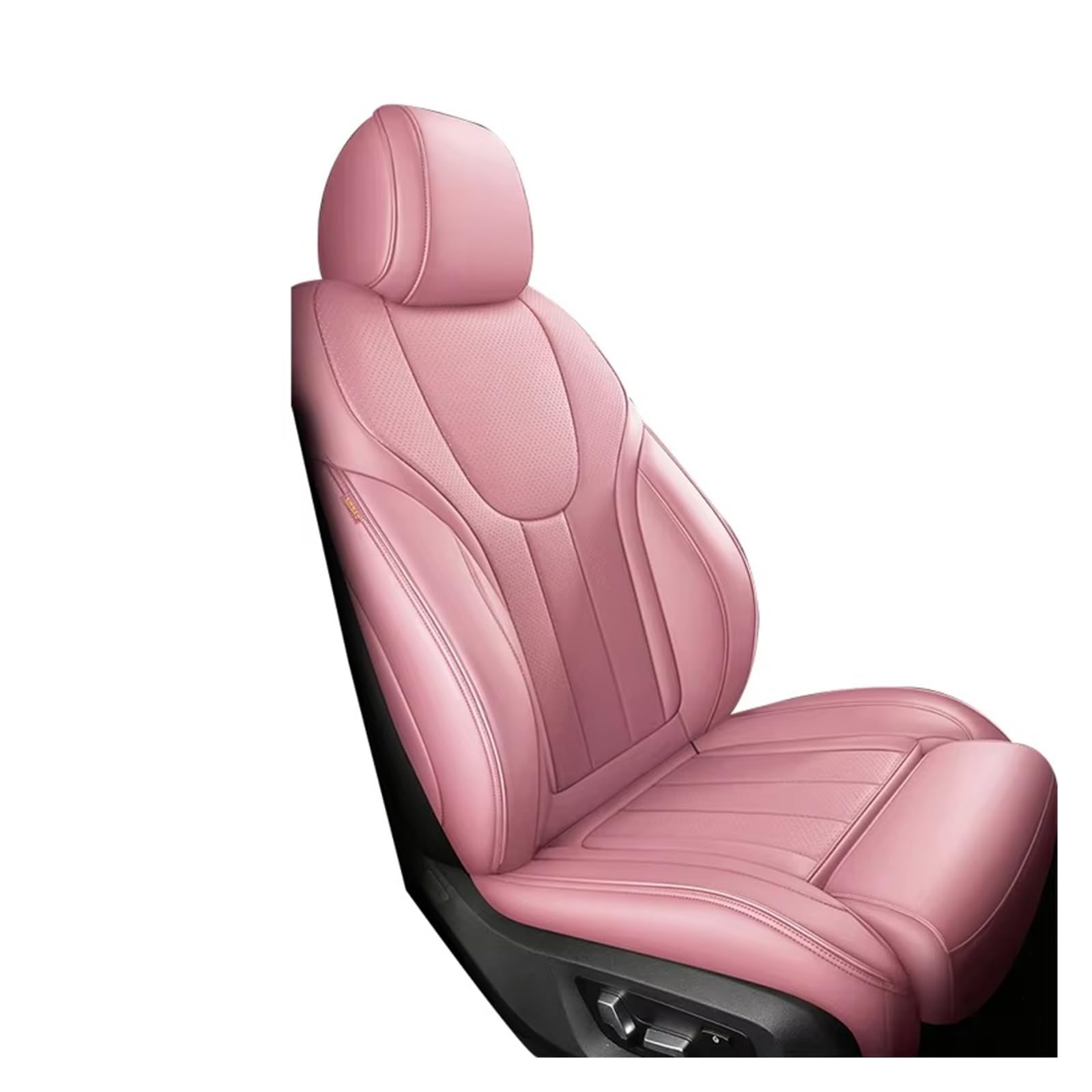 FCAPCBMUKW Sitzbezug Auto Autositzbezüge Für Benz Für W205 Für W203, Atmungsaktives Und Verschleißfestes Auto-Kissenzubehör Autositzbezug(1PCS-Pink) von FCAPCBMUKW