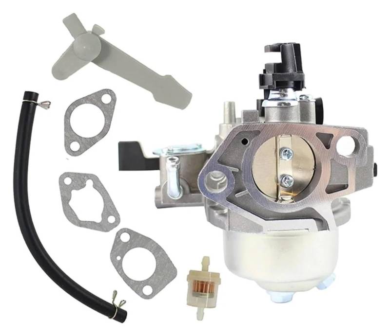 Vergaser-Kit Für GX340 11HP 13HP GX 390 Motoren Kraftstofffilter Motorrad Vergaser Fit(Grau) von FCEFBGBHJ