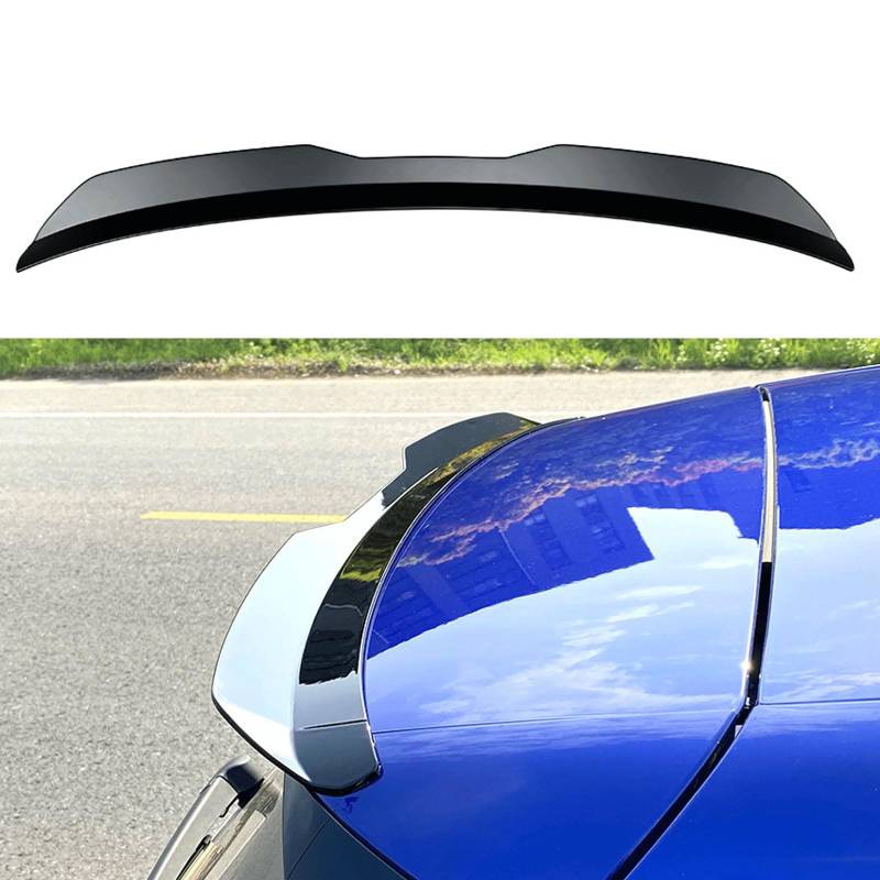 Auto Heckspoiler für Toyota Verso/Verso-S XP120 AR20 2009-2015 2016 2017 2018, Auto Kofferraum Spoiler Heckflügel Lippe Spoiler Kofferraumspoiler Dachspoiler Zubehör,Matt black von FCNNYBF