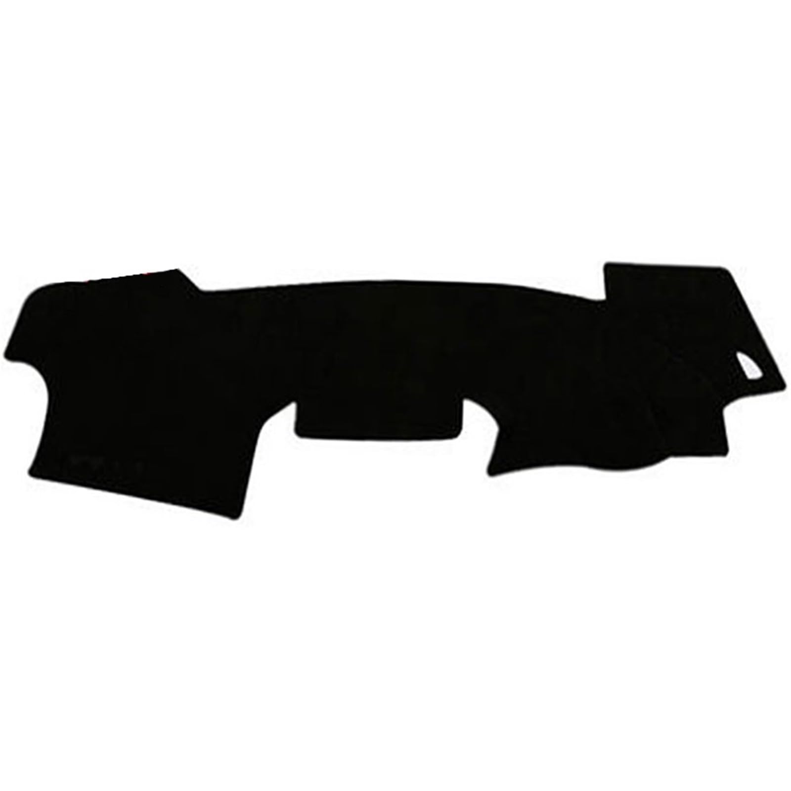 Armaturenbrett-Abdeckung aus Silikon für Toyota RAV4 Vanguard XA30 2006 2007 2008 2009 2010 2011 2012 Dashmat Pad Sonnenschutz (schwarz) von FCVDUBZN