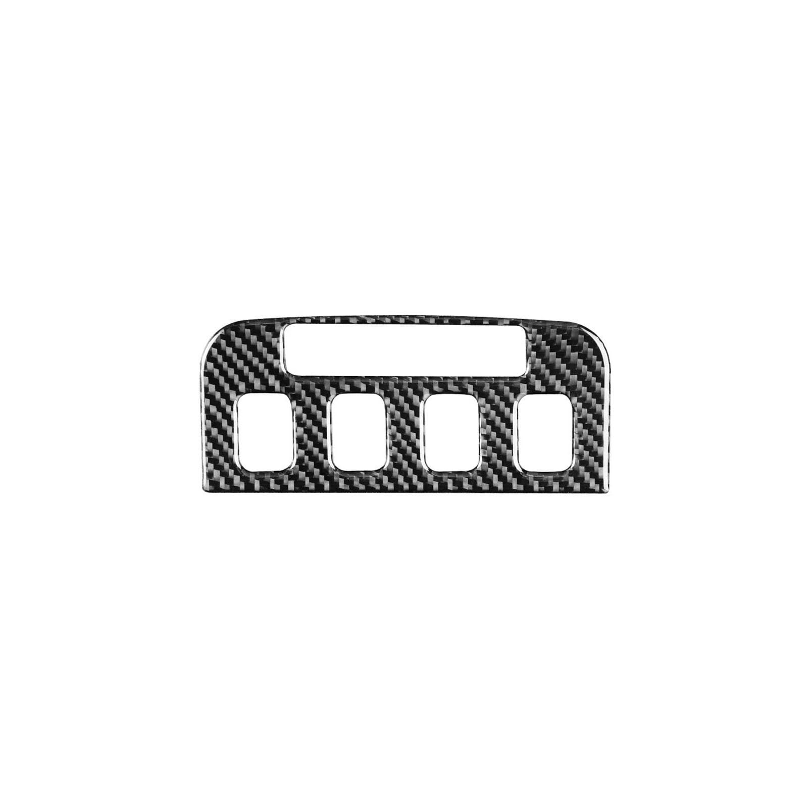 Aufkleber für Lexus GS 2006–2011, Autositz Bedienfeld, Dekoration, Aufkleber, Zierleiste, Kohlefaser, Innenzubehör von FCVDUBZN