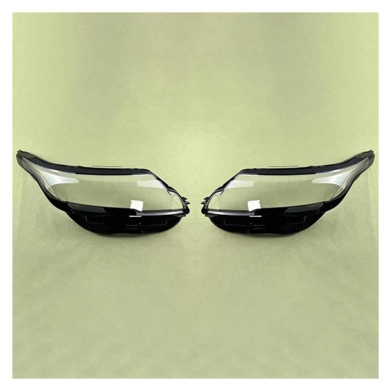 FCVDUBZN Scheinwerferblenden Auto Front Lampenschirm Für Velar 2017~2020 Scheinwerfer Abdeckung Transparent Scheinwerfer(1 Pair) von FCVDUBZN