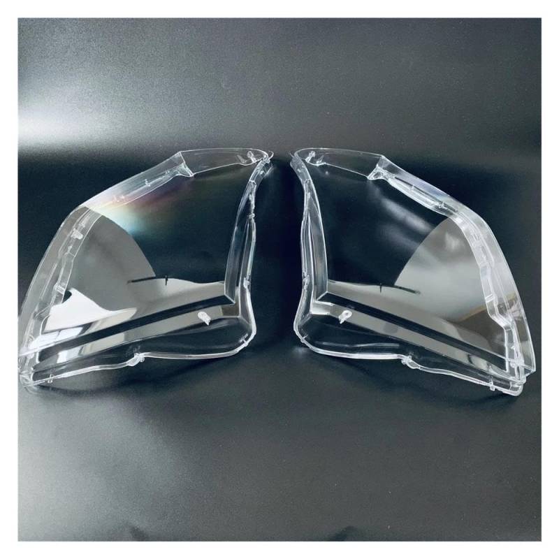 FCVDUBZN Scheinwerferblenden Auto Front Scheinwerfer Objektiv Abdeckung Für Mitsubishi Für PAJERO V87 V93 V97 2007-2018 Klar Scheinwerfer Shell Transparent Lampenschirm(Left) von FCVDUBZN